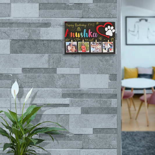 Birthday String Art Name Plate for Pet Lover