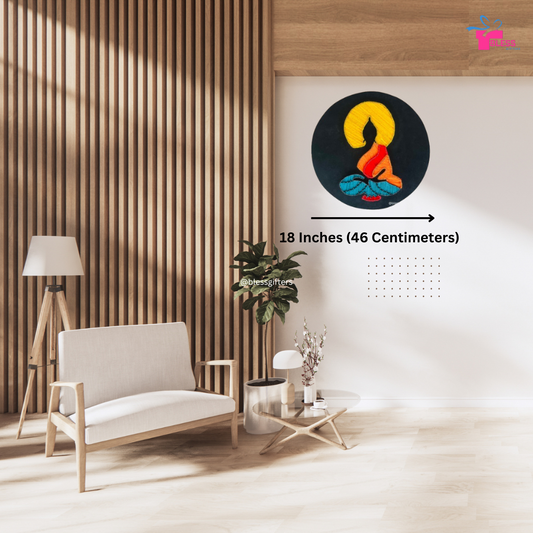 Soulful Buddha String Art