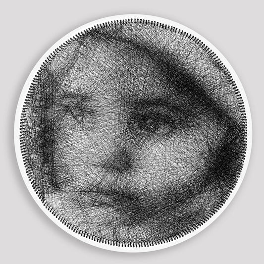 Single Face String Art Portrait for Your Baby, Perfect Gift