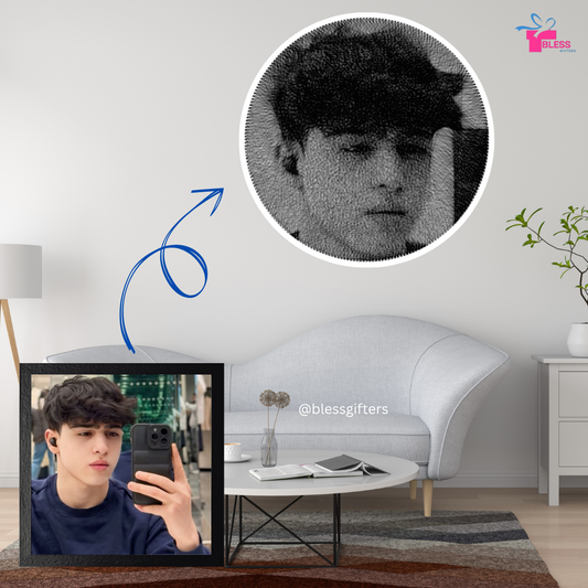 Handmade Portrait Gift for Brother – Raksha Bandhan Special