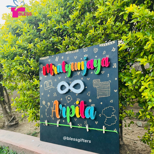 Infinity Couple Nameplate – Celebrate Your Forever Bond