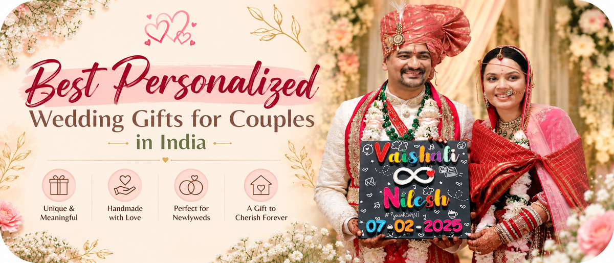 Best Personalized Wedding Gifts for Couples in India - Bless Gifters