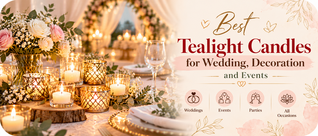 Best Tealight Candles for Weddings, Decoration and Events
