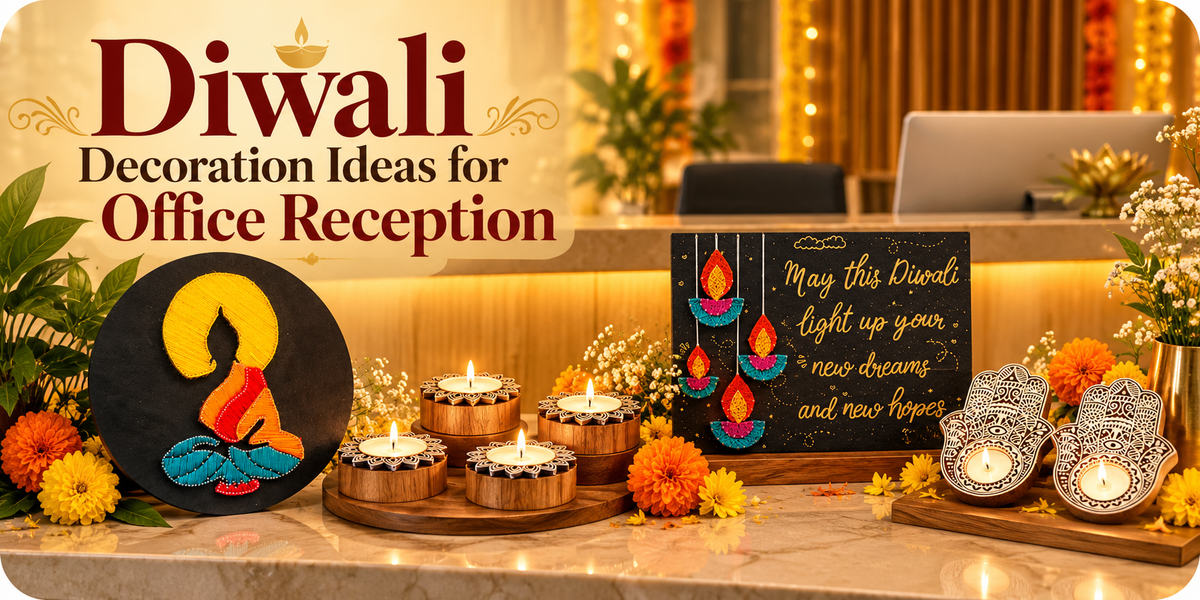 Diwali Decoration Ideas for Office Reception