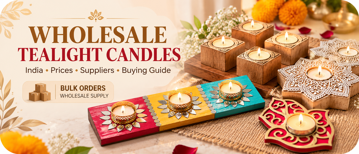 Wholesale Tealight Candles in India: Prices, Suppliers, and Buying Guide