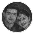 Amazing Custom String Art Portrait For Your Love/Couple