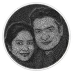 Amazing Custom String Art Portrait For Your Love/Couple