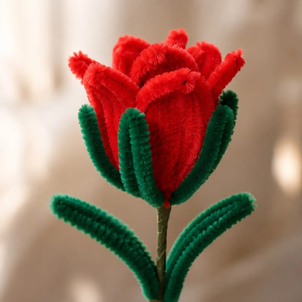 Artificial Red Rose Flower - Best Surprise for Her