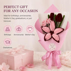 Blush Butterfly Bloom Bouquet – Romantic Handmade Floral Gift