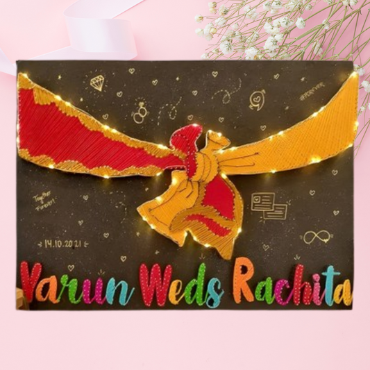 String Art Name Plate for Wedding - Perfect Gift for Couple