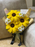 Bright Yellow Sunflowers Bouquet