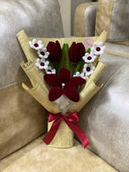 Classic Red Bloom Flower Bouquet