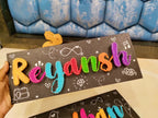 Handmade Stringed Name Plates : Personalized Elegance
