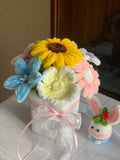 Colorful Handmade Flower Basket