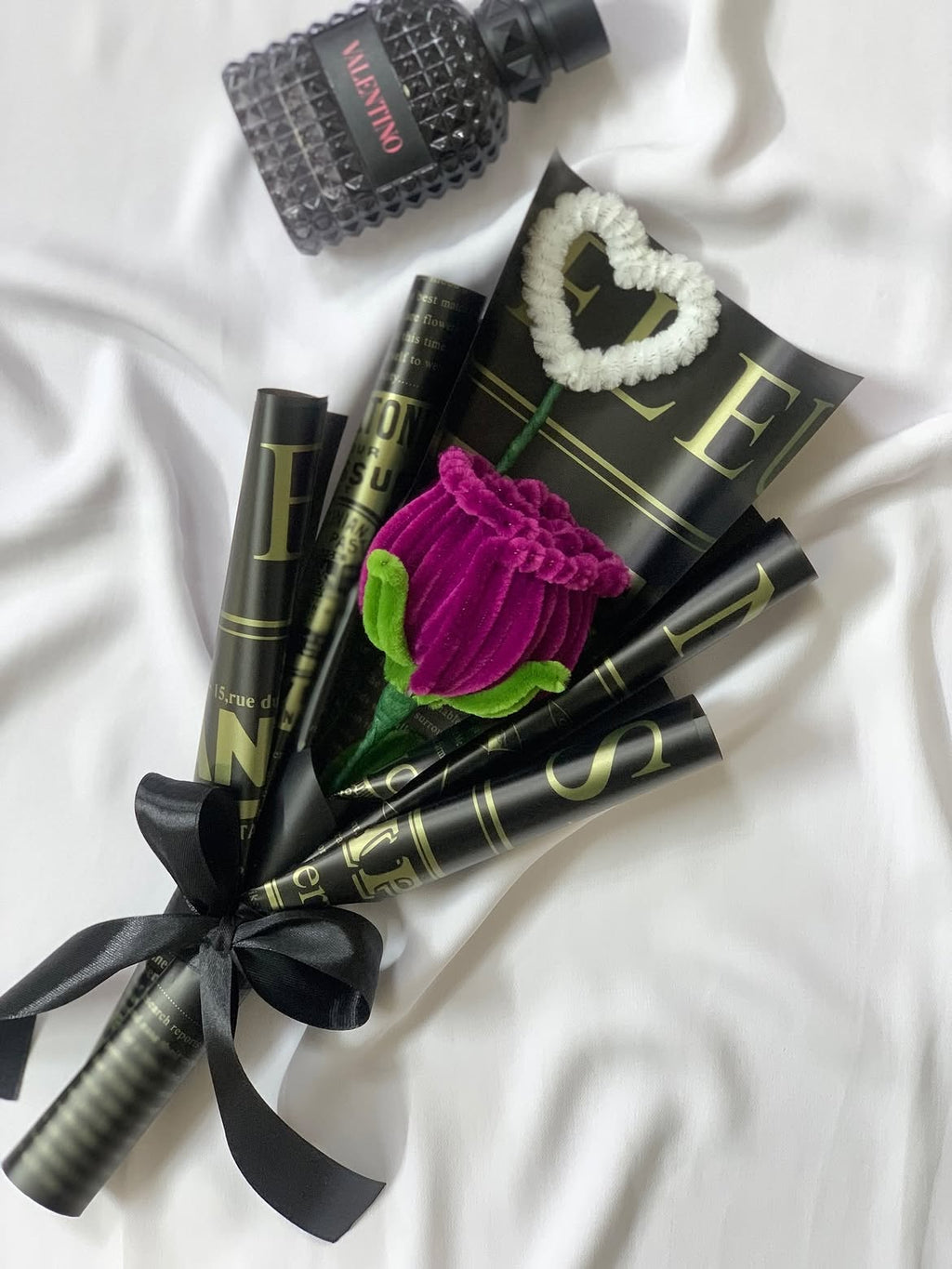 Forever Purple Love Bouquet - Unique Gift for Her