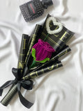 Forever Purple Love Bouquet - Unique Gift for Her