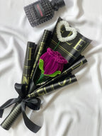 Forever Purple Love Bouquet - Unique Gift for Her