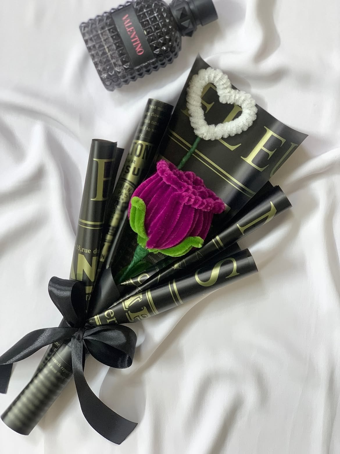 Forever Purple Love Bouquet - Unique Gift for Her