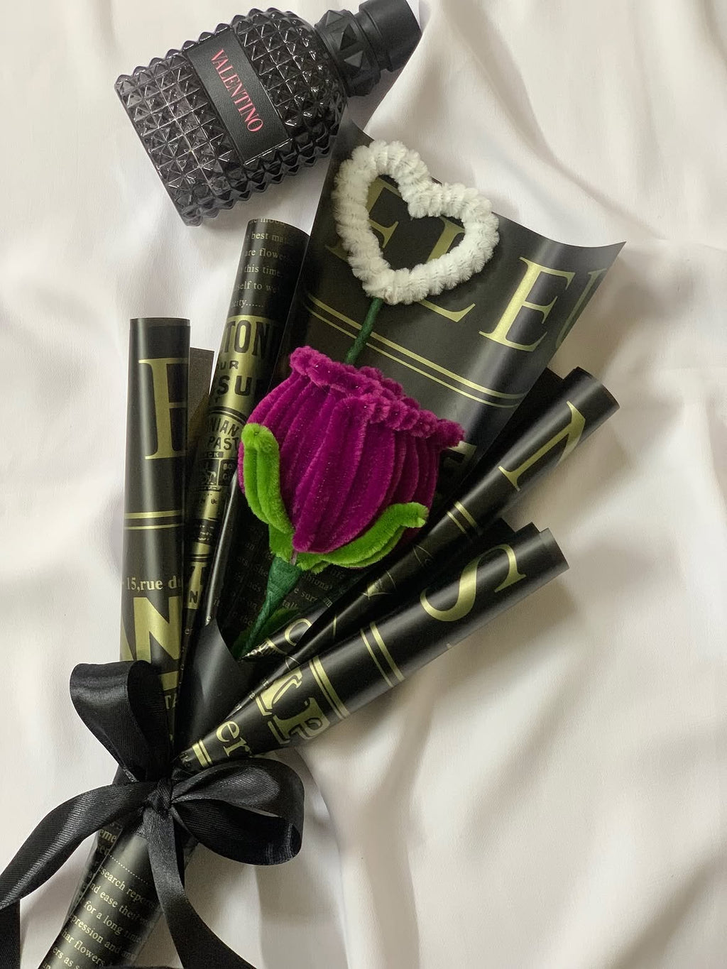 Forever Purple Love Bouquet - Unique Gift for Her