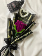Forever Purple Love Bouquet - Unique Gift for Her