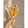 Golden Sunshine Lily Bouquet – Handcrafted Floral Charm