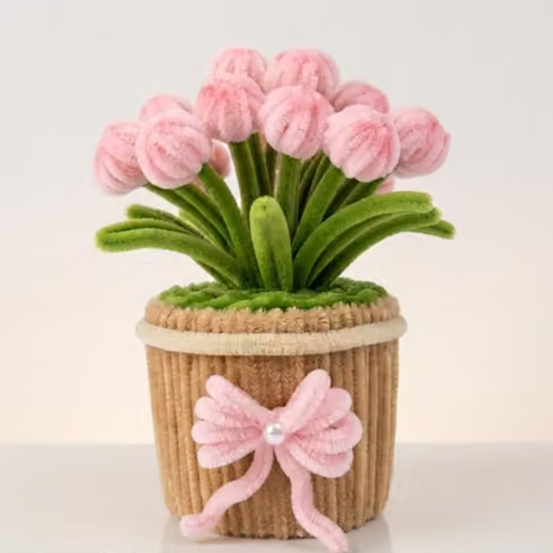 Handmade Artificial Flower Pot Collection/Cup