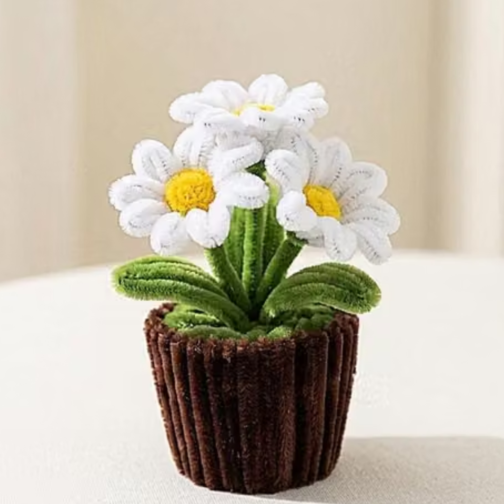 Handmade Artificial Flower Pot Collection/Cup