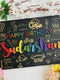 Handmade Happy Birthday String Art Nameplate