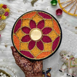 Handmade String Art Deepak for Diwali Poojan