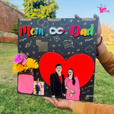 Mom & Dad Love String Art | Perfect Gift for Parent's Birthday & Anniversary