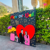 Mom & Dad Love String Art | Perfect Gift for Parent's Birthday & Anniversary