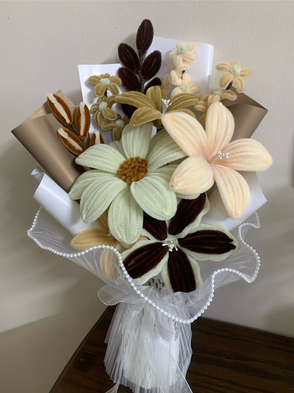 Pastel Garden Handmade Flower Bouquet