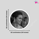 Unique string art portrait for your love