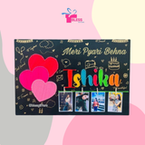 Emotional Raksha Bandhan String Art Gift for Sister With Fairy Lights