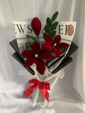 Red Lily Forever Love Bouquet