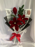 Red Lily Forever Love Bouquet
