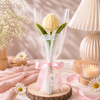 Single Everlasting Bloom Crochet Collection – Pink Lily, Yellow Bud, Sunflower & Daisy