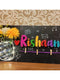 Single Name String Art Name Plate