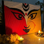 String Art With Durga Shakti, Make Your Festival Unique
