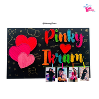 Customised string art nameplate - Perfect gift for couples