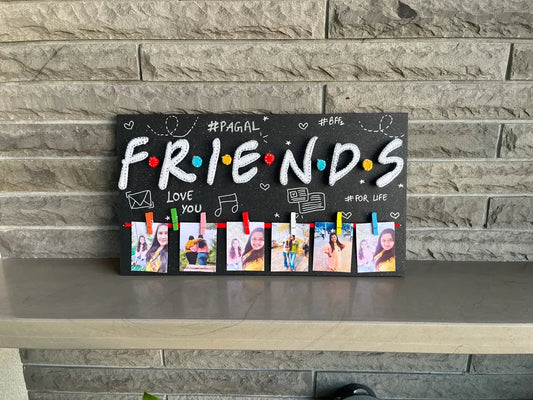 Nameplate of Friendship: A Handcrafted String Art For Friends