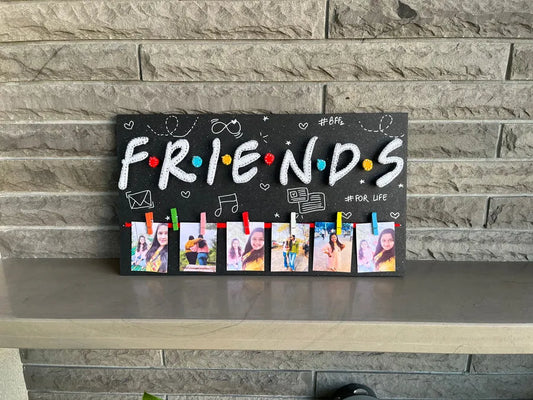 Nameplate of Friendship: A Handcrafted String Art For Friends