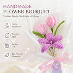 Tulip & Lily Crochet – Handmade Floral Keepsake