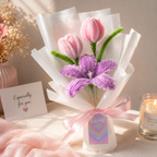 Tulip & Lily Crochet – Handmade Floral Keepsake