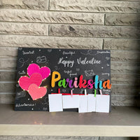 A Valentine Gift Full of Memories – Personalized String Art Name Plate