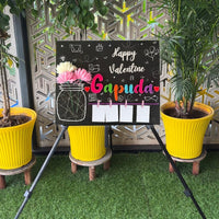 Turn Love into Art – Customized Valentine String Art Nameplate