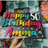 Colorful String Art Nameplate A Special Gift for Birthday
