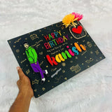 Shining Wishes – Handmade Birthday String Art Nameplate