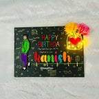 Shining Wishes – Handmade Birthday String Art Nameplate