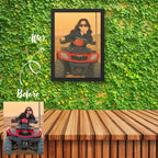 Ghibli Travel & Coolness Frame – Unique Art Piece for Modern Spaces